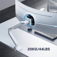 Кронштейн для монитора ErgoSmart Heavy-Duty Lux (полированный алюминий) - Превью изображения №8 — Интернет-магазин Time-Shop