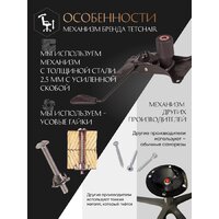 Офисное кресло TetChair Pragmatic Plt ткань (черный) - Превью изображения №5 — Интернет-магазин Time-Shop