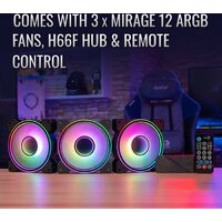 Комплект вентиляторов для корпуса с контроллером AeroCool Mirage 12 ARGB Pro - Превью изображения №5 — Интернет-магазин Time-Shop