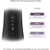Ирригатор  TrueLife AquaFloss Compact L100 (черный) - Превью изображения №2 — Интернет-магазин Time-Shop