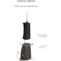 Ирригатор  TrueLife AquaFloss Compact L100 (черный) - Превью изображения №7 — Интернет-магазин Time-Shop