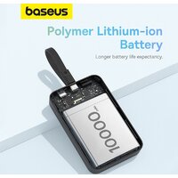 Внешний аккумулятор Baseus Magnetic Fast Charge Power Bank Type-C Edition 30W 10000mAh (черный) - Превью изображения №16 — Интернет-магазин Time-Shop