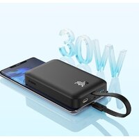 Внешний аккумулятор Baseus Magnetic Fast Charge Power Bank Type-C Edition 30W 10000mAh (черный) - Превью изображения №10 — Интернет-магазин Time-Shop