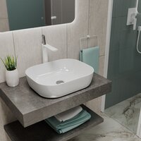 Умывальник D&K Venice DT1020116 (белый) - Превью изображения №2 — Интернет-магазин Time-Shop