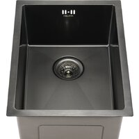 Melana ProfLine D5138HB (сатин графит, глубина 22 см, сталь 1.2 мм)