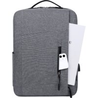 Городской рюкзак Miru Skinny 15.6 MBP-1050 (серый) - Превью изображения №5 — Интернет-магазин Time-Shop