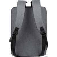 Городской рюкзак Miru Skinny 15.6 MBP-1050 (серый) - Превью изображения №4 — Интернет-магазин Time-Shop