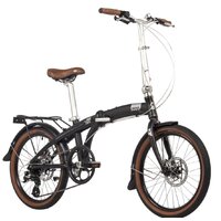 Велосипед Novatrack Town alloy 8 D 2024 (черный) - Превью изображения №2 — Интернет-магазин Time-Shop