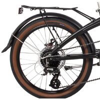 Велосипед Novatrack Town alloy 8 D 2024 (черный) - Превью изображения №6 — Интернет-магазин Time-Shop