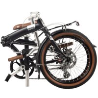 Велосипед Novatrack Town alloy 8 D 2024 (черный) - Превью изображения №3 — Интернет-магазин Time-Shop