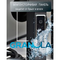 Полотенцесушитель Granula Классик 4 перекладины 50x60 D32 с полкой (терморегулятор с таймером слева) - Превью изображения №3 — Интернет-магазин Time-Shop