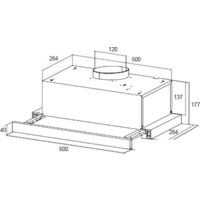 Кухонная вытяжка Germes Elva 60 (черный) - Превью изображения №3 — Интернет-магазин Time-Shop