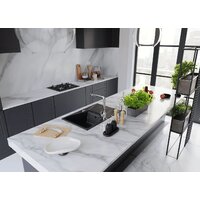 Кухонная мойка Kernau KGS O 6078 1B1D Black Metallic - Превью изображения №7 — Интернет-магазин Time-Shop