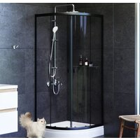 Душевой уголок AM.PM X-Joy Twin Slide W88G-205-080BT64 80x80 - Превью изображения №2 — Интернет-магазин Time-Shop