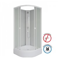 Душевая кабина Niagara Promo P80/26/MT/BK 80x80x195 - Превью изображения №3 — Интернет-магазин Time-Shop