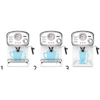 Рожковая кофеварка Yoer Breve EM01W - Превью изображения №5 — Интернет-магазин Time-Shop