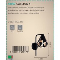 Бра Eglo Carlton 43057 - Превью изображения №2 — Интернет-магазин Time-Shop