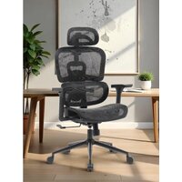 Офисное кресло myroo Office Impact HS-3852H-1-B (black) - Превью изображения №3 — Интернет-магазин Time-Shop