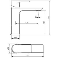 Смеситель Damixa Apollo 470210300 - Превью изображения №3 — Интернет-магазин Time-Shop