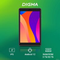 Планшет Digma Optima 8305C 4G (серый) - Превью изображения №3 — Интернет-магазин Time-Shop