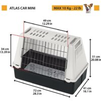 Автобокс Ferplast Atlas Car Mini - Превью изображения №2 — Интернет-магазин Time-Shop