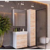  Lemark Шкаф с зеркалом Universal 70 LM70ZS-U (белый глянец) - Превью изображения №5 — Интернет-магазин Time-Shop