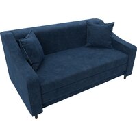 Диван Лига диванов Лига-071 129781 (велюр Brut 11 синий) - Превью изображения №5 — Интернет-магазин Time-Shop