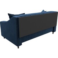 Диван Лига диванов Лига-071 129781 (велюр Brut 11 синий) - Превью изображения №6 — Интернет-магазин Time-Shop