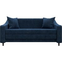 Диван Лига диванов Лига-071 129781 (велюр Brut 11 синий) - Превью изображения №2 — Интернет-магазин Time-Shop