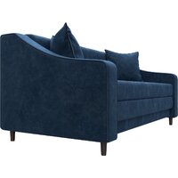 Диван Лига диванов Лига-071 129781 (велюр Brut 11 синий) - Превью изображения №3 — Интернет-магазин Time-Shop