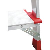 Лестница-стремянка Новая высота NV 511 алюминиевая индустриальная 4 ступени (5110104) - Превью изображения №5 — Интернет-магазин Time-Shop