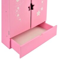 Шкаф для кукол Leader Toys Diamond Star c дизайнерским звездным принтом 74219 (розовый) - Превью изображения №14 — Интернет-магазин Time-Shop