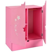 Шкаф для кукол Leader Toys Diamond Star c дизайнерским звездным принтом 74219 (розовый) - Превью изображения №3 — Интернет-магазин Time-Shop