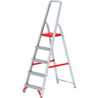 Лестница-стремянка Новая высота NV 311 алюминиевая профессиональная 5 ступеней - Превью изображения №2 — Интернет-магазин Time-Shop