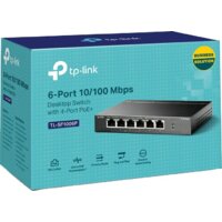 Неуправляемый коммутатор TP-Link TL-SF1006P - Превью изображения №3 — Интернет-магазин Time-Shop