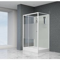 RGW AN-207 411320792-95 90x120 (белый/прозрачно-матовое стекло)