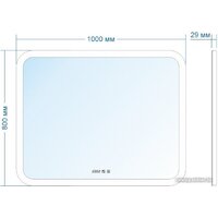 Зеркало Doratiz Ева 100x80 2711.917 - Превью изображения №17 — Интернет-магазин Time-Shop