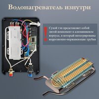 Проточный электрический водонагреватель Primoclima PC Aqua 8.5 (S) - Превью изображения №3 — Интернет-магазин Time-Shop