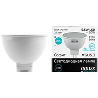 Gauss Elementary GU5.3 5.5Вт 4100K [13526]