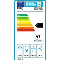 Кухонная вытяжка BEKO HCA 62640B - Превью изображения №7 — Интернет-магазин Time-Shop