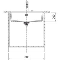 Кухонная мойка Franke Maris MRG 110-72 125.0687.262 (каменный серый) - Превью изображения №3 — Интернет-магазин Time-Shop