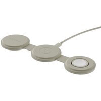 Satechi OntheGo 3-in-1 Charger ST-QTG31W (бежевый)