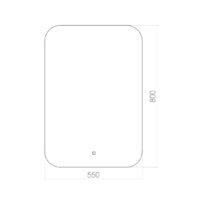  Toppus Зеркало Satin 55x80 - Превью изображения №4 — Интернет-магазин Time-Shop