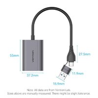 Адаптер Vention ACYHB - Превью изображения №13 — Интернет-магазин Time-Shop