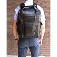 Городской рюкзак Carlo Gattini Sinfonica Corruda 3092-04 (темно-коричневый) - Превью изображения №4 — Интернет-магазин Time-Shop