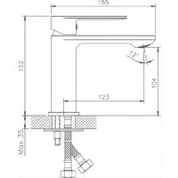Умывальник Lauter 21441B + Moon 21СK691C - Превью изображения №11 — Интернет-магазин Time-Shop
