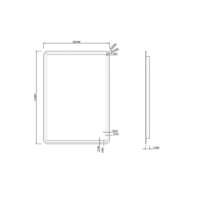  Roxen Зеркало Irida 510185-50AF с подогревом - Превью изображения №8 — Интернет-магазин Time-Shop