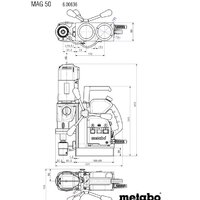 Сверлильный станок Metabo MAG 50 600636500 - Превью изображения №3 — Интернет-магазин Time-Shop