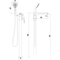 Смеситель Lemark Shift [LM4344C] - Превью изображения №2 — Интернет-магазин Time-Shop