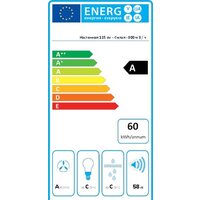 Кухонная вытяжка Falmec Prisma Design+ 85 800 м3/ч (черный) - Превью изображения №3 — Интернет-магазин Time-Shop